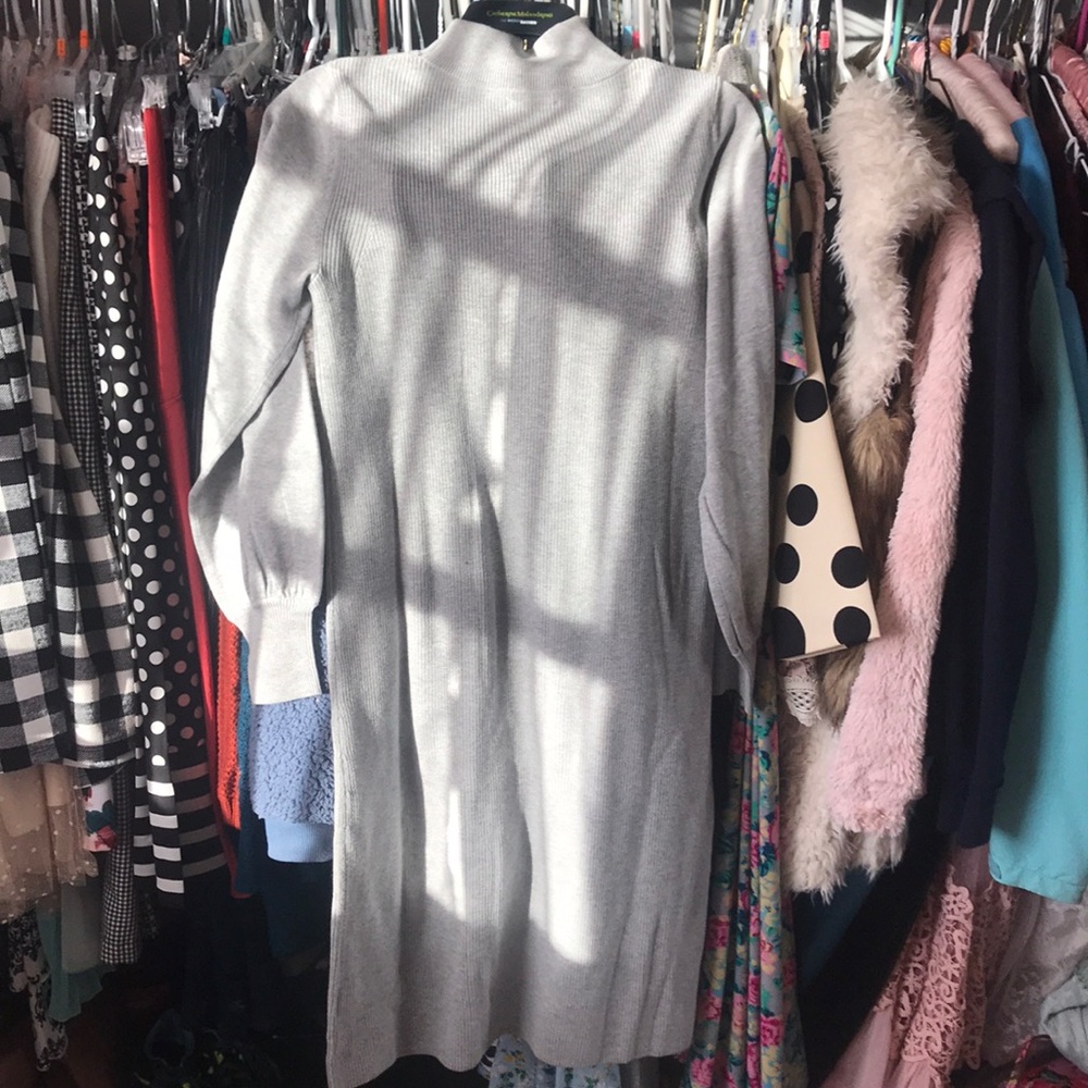 Modest sweater dress